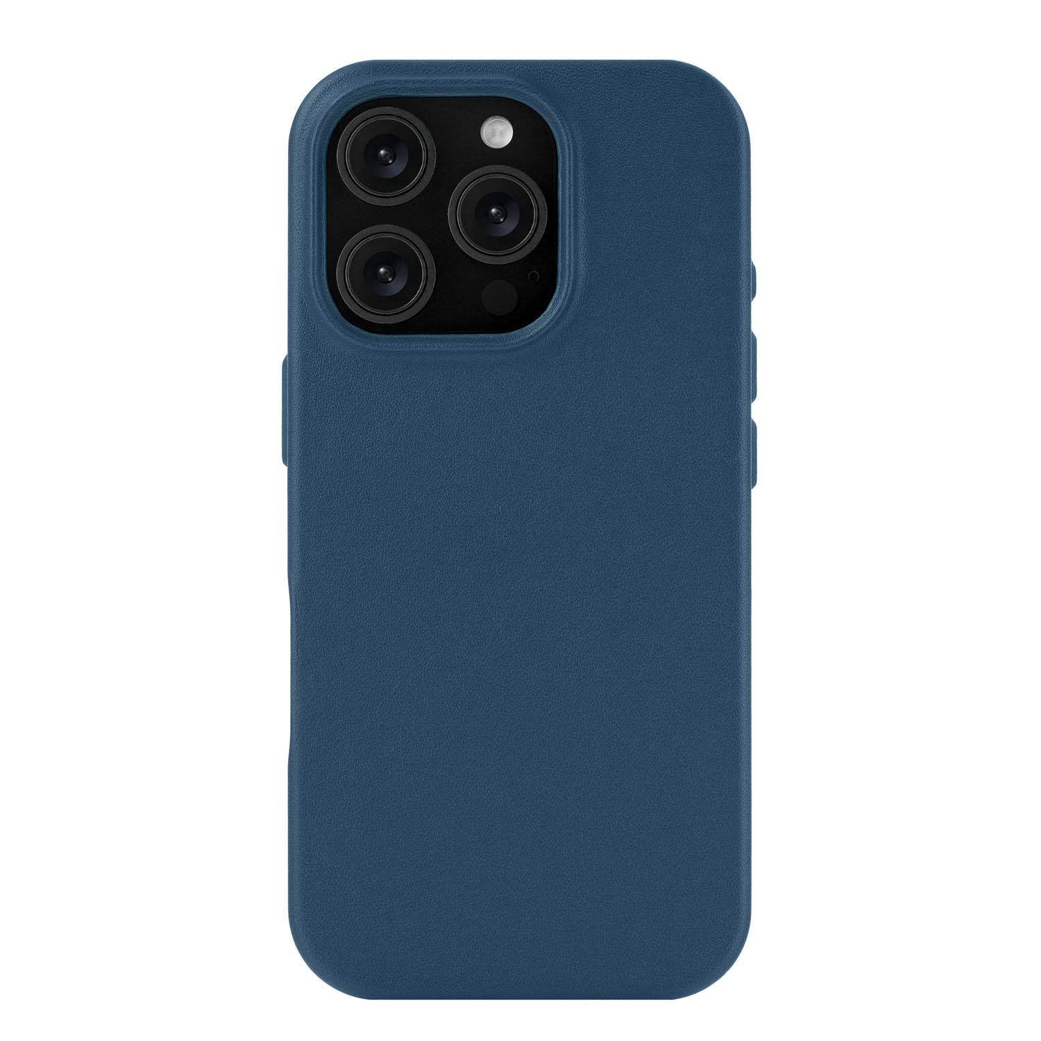 На фото изображено Чехол защитный uBear Capital Case для iPhone 16 Pro, синий