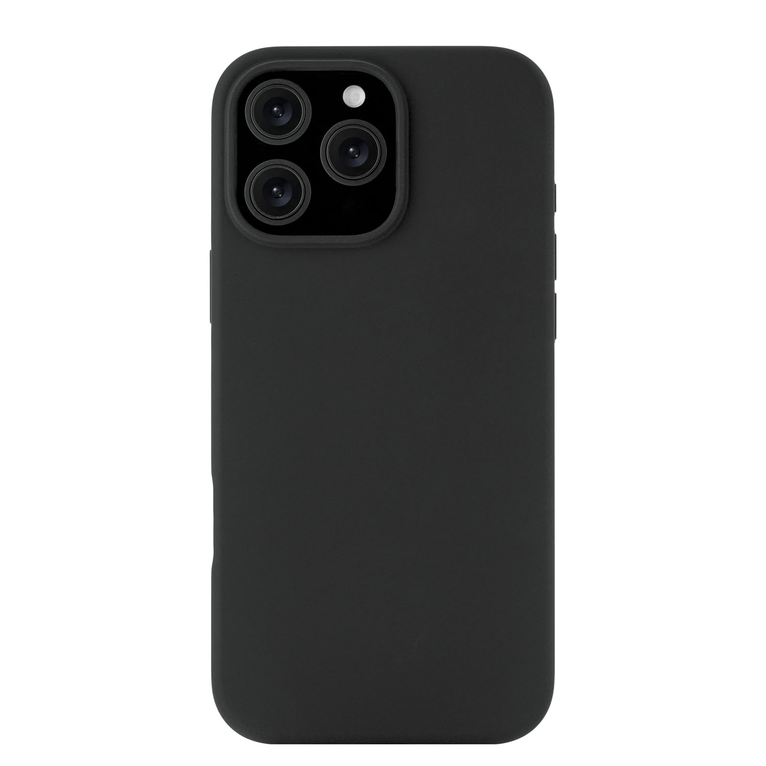На фото изображено Чехол защитный uBear Touch Mag Case для iPhone 16 Pro Max, черный