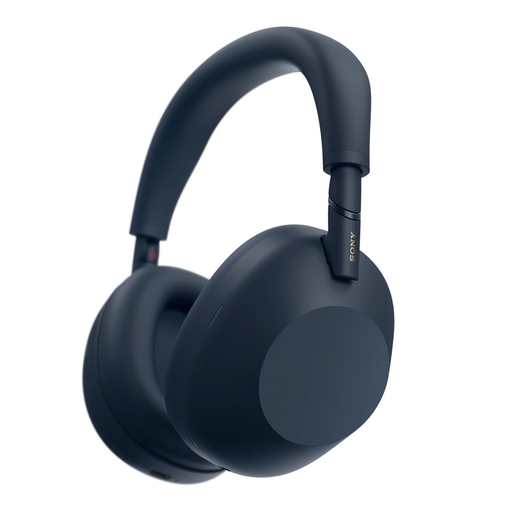 На фото изображено Беспроводные наушники Sony WH-1000XM6, Синий