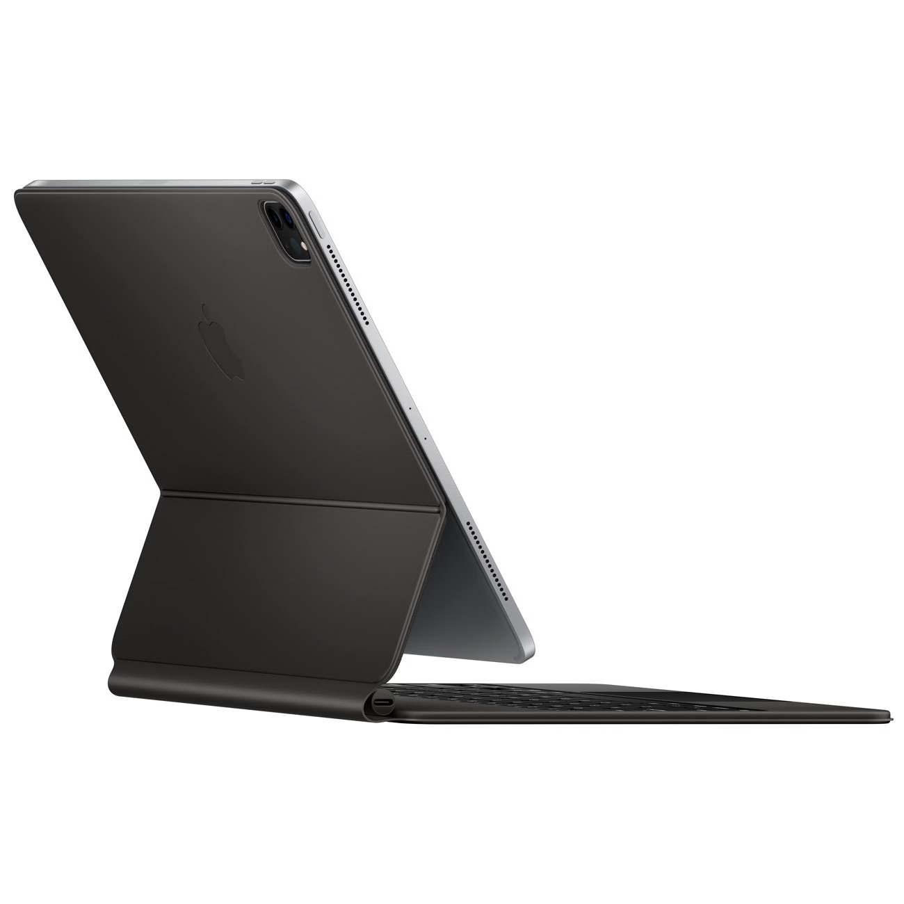 На фото изображено Клавиатура Apple Magic KeyBoard для iPad Air 13" (2024) и iPad Pro 12.9" (2022), чёрный