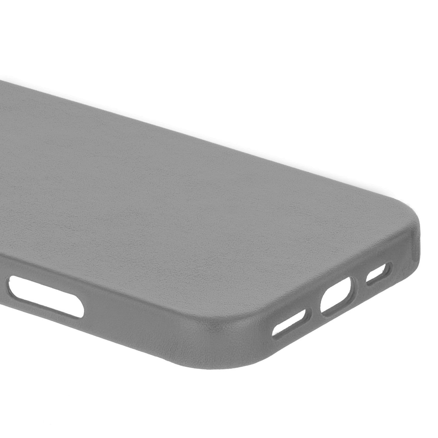 На фото изображено Чехол защитный uBear Capital Case для iPhone 16 Pro Max, серый