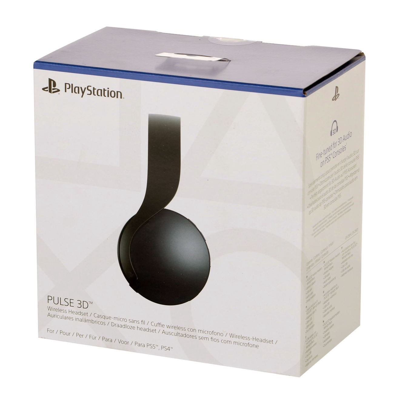 На фото изображено Наушники Sony Pulse 3D, чёрный
