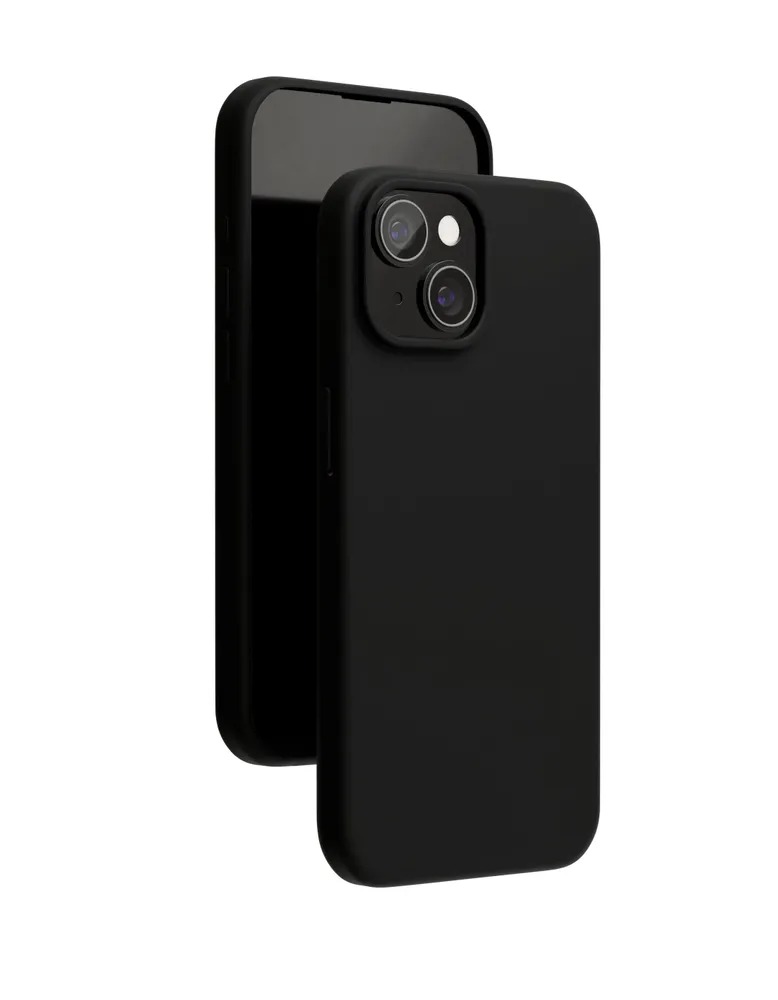 На фото изображено Чехол защитный VLP Aster Case с MagSafe для iPhone 14/15, черный