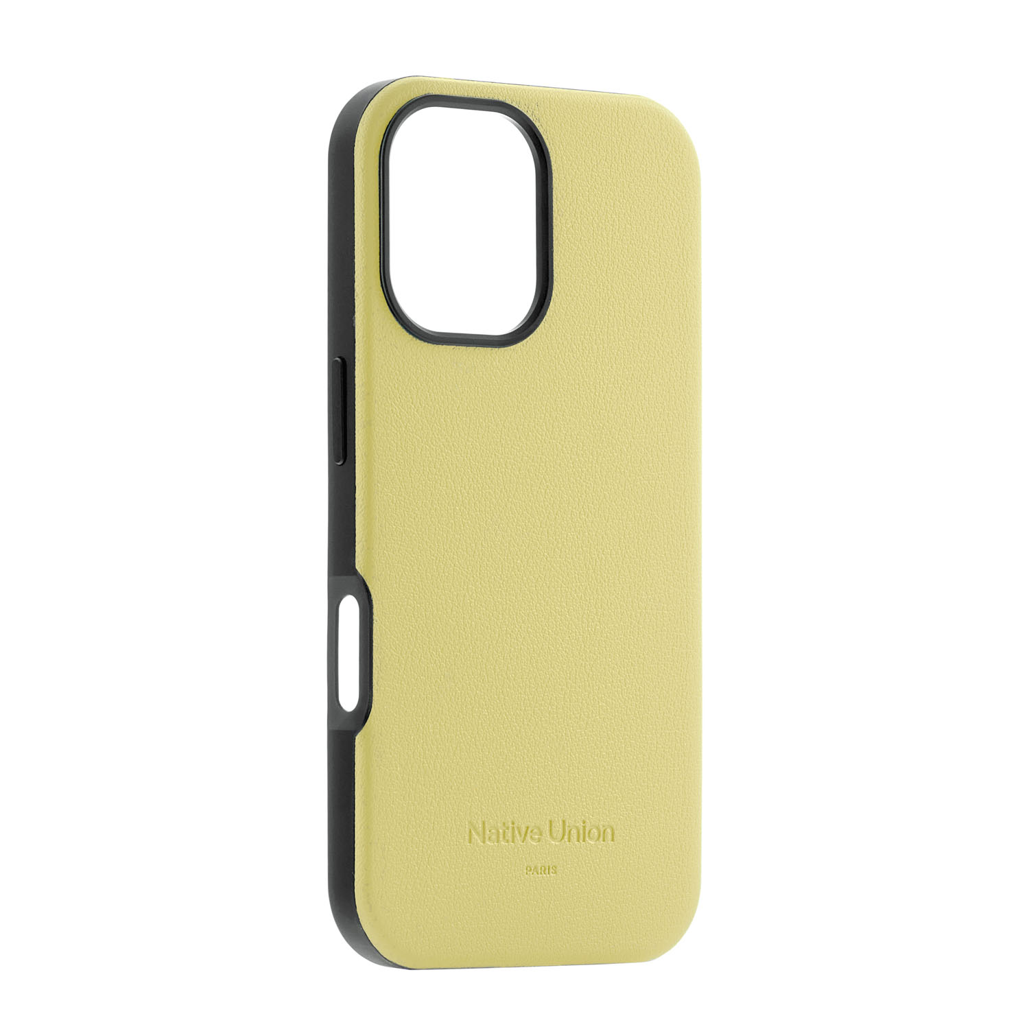 На фото изображено Чехол Native Union Active Case MagSafe для iPhone 16, лимон