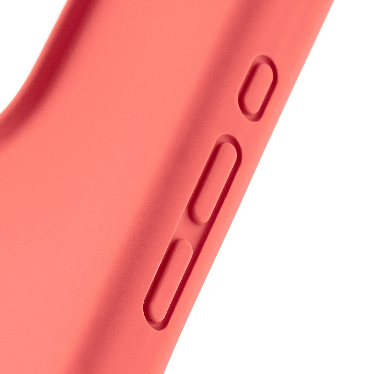 На фото изображено Чехол защитный uBear Touch Mag Case для iPhone 16 Pro, коралловый