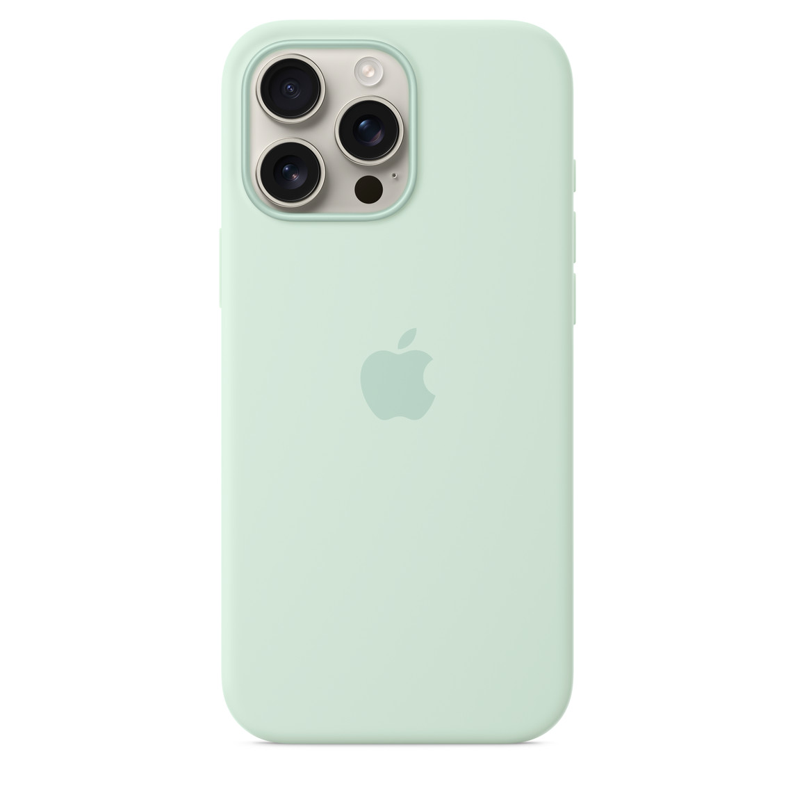 Чехол Apple для iPhone 16 Pro Max Silicone with MagSafe, аквамарин