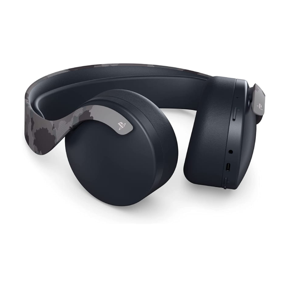 На фото изображено Наушники Sony Pulse 3D, серый