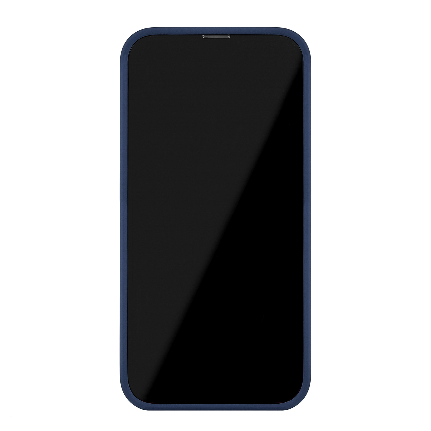 На фото изображено Чехол защитный uBear Touch Case для iPhone 14 Pro Max, тёмно-синий