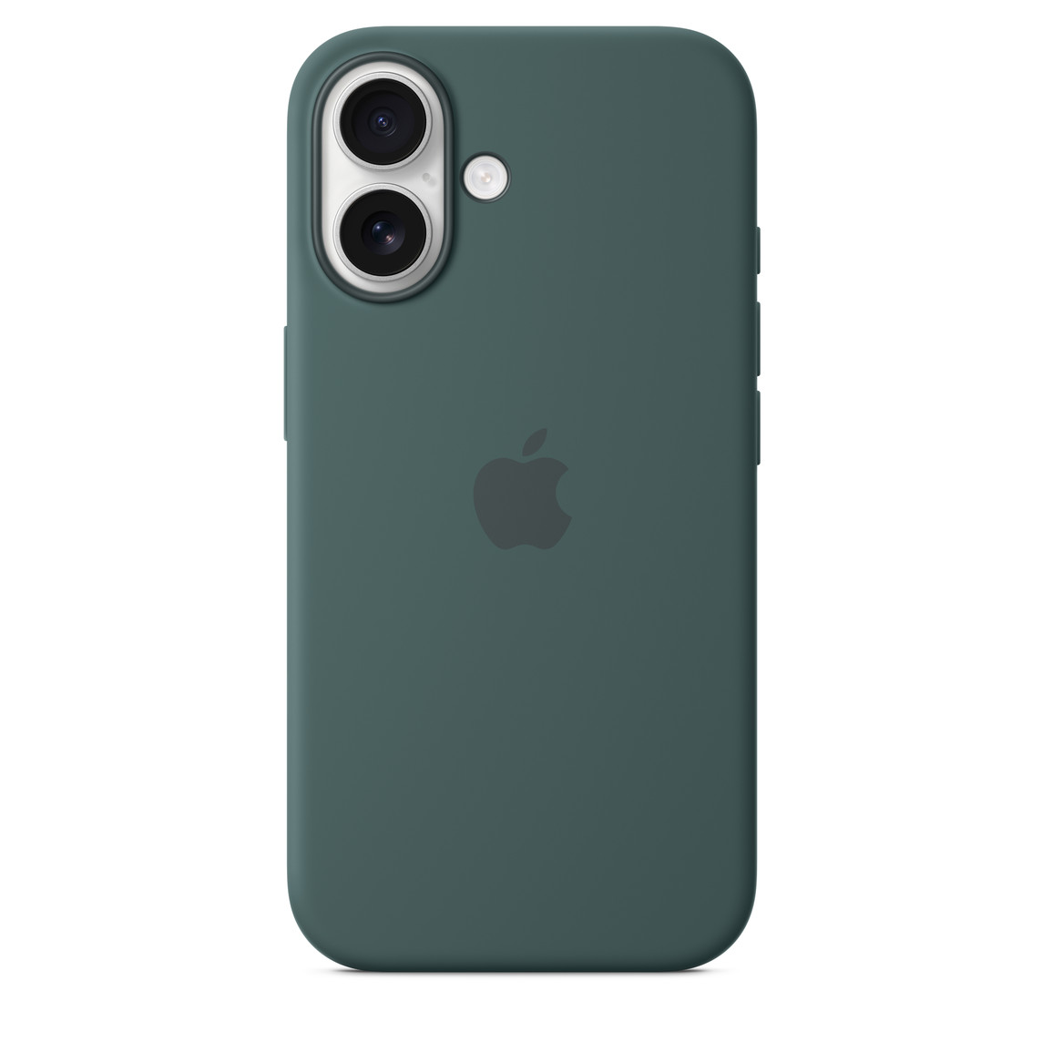 На фото изображено Чехол Apple для iPhone 16 Silicone with MagSafe, зеленый