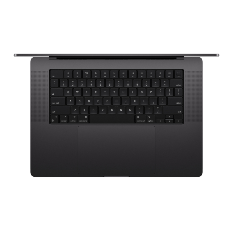 На фото изображено Apple MacBook Pro 16" (M5 Pro, 18C / 20C, 2026) 48 ГБ, 1 ТБ SSD, чёрный космос