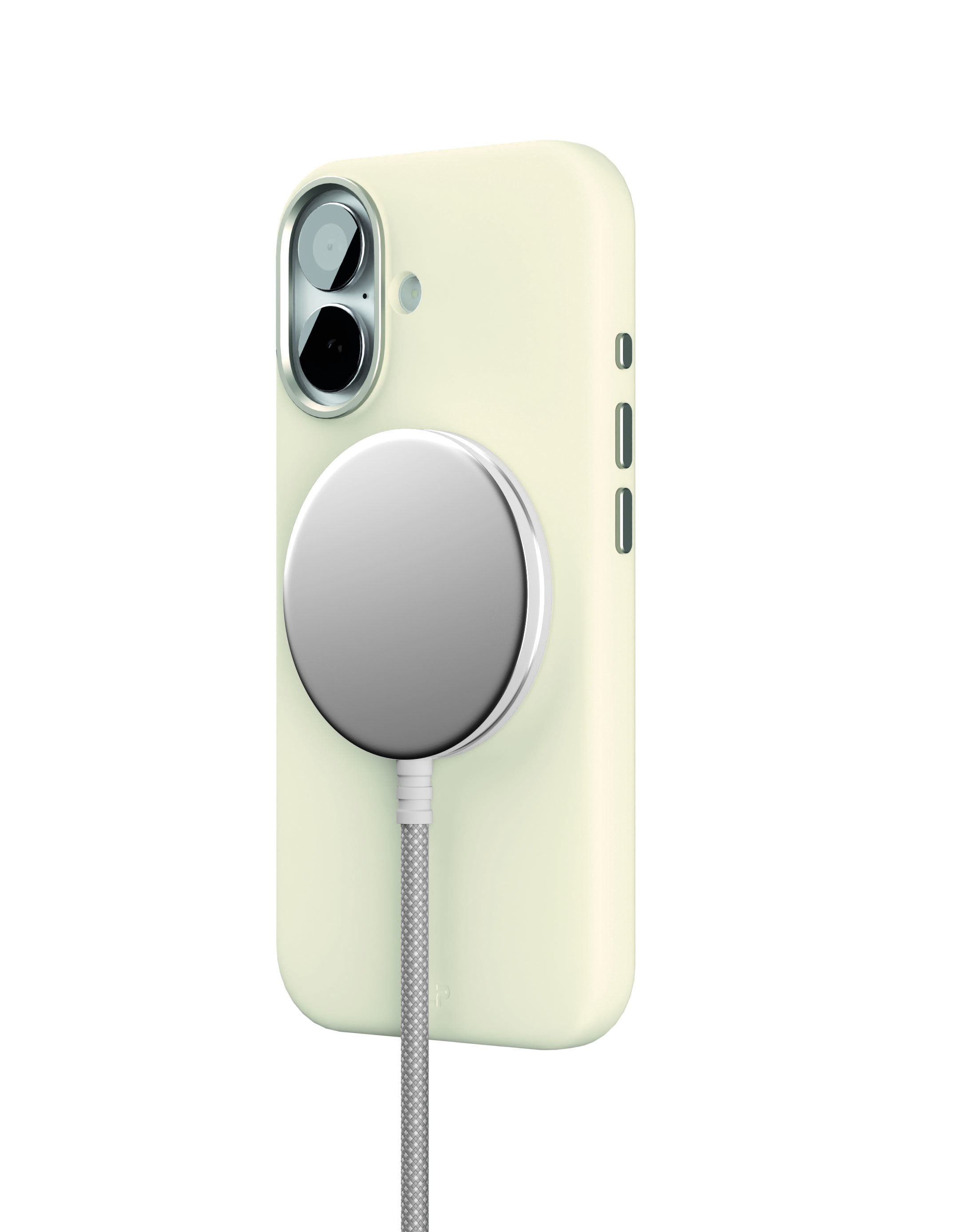 Фото Чехол защитный VLP Aster Pro Case с MagSafe для iPhone 17, белый На фото изображено Чехол защитный VLP Aster Pro Case с MagSafe для iPhone 17, белый