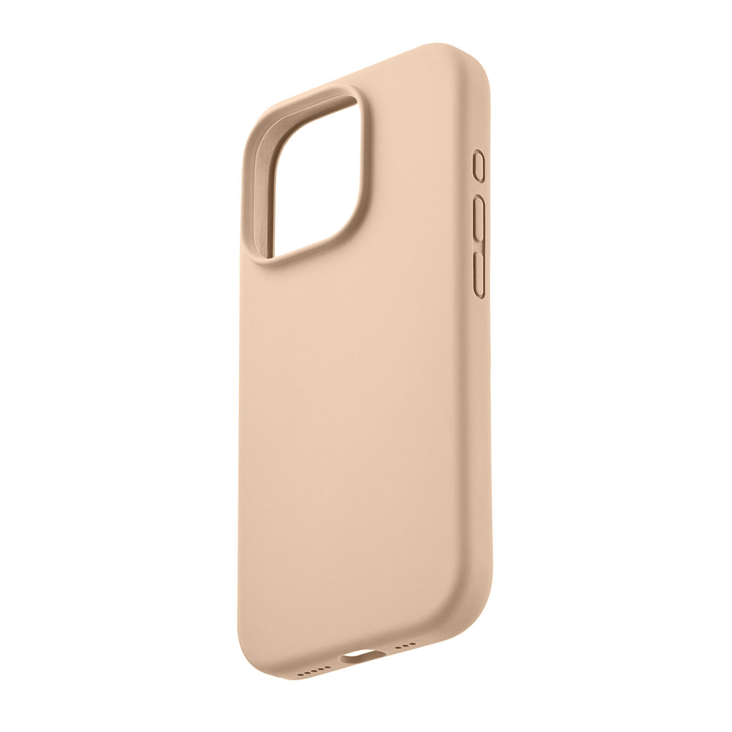 На фото изображено Чехол защитный uBear Touch Mag Case для iPhone 16 Pro, латте