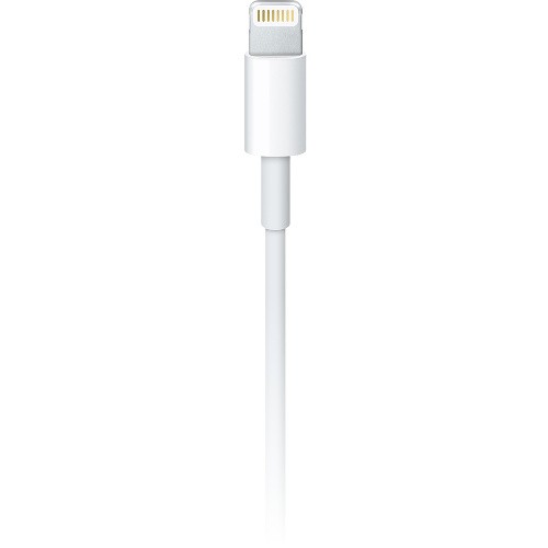 На фото изображено Кабель Apple Lightning/USB, 1м, белый