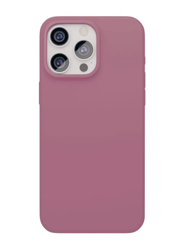 Фото Чехол защитный VLP Aster Case с MagSafe для iPhone 15 Pro Max, пудровый На фото изображено Чехол защитный VLP Aster Case с MagSafe для iPhone 15 Pro Max, пудровый