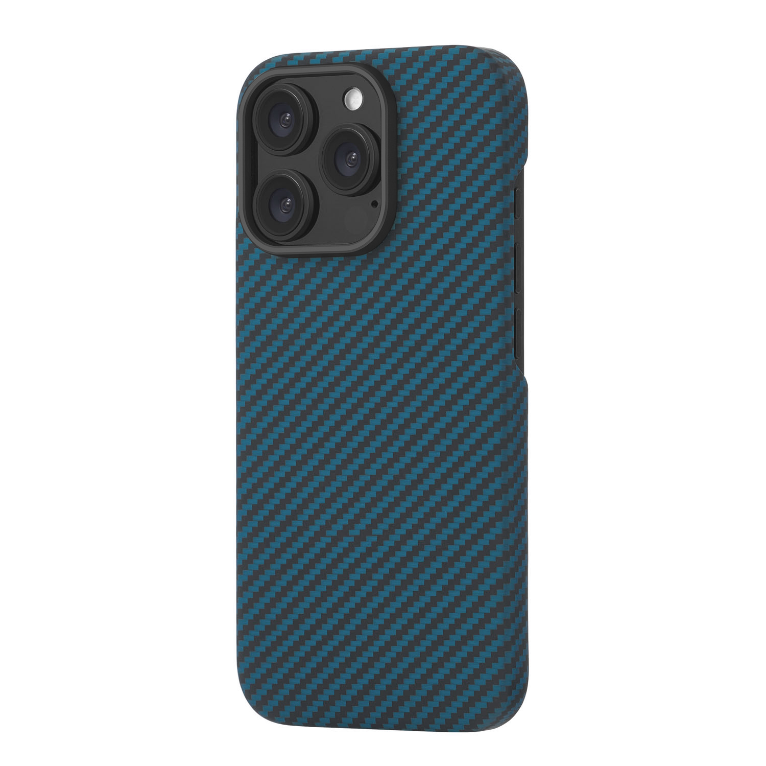 На фото изображено Чехол защитный uBear Supreme Case для iPhone 16 Pro, ультратонкий, синий