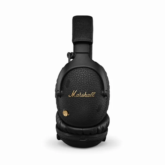 На фото изображено Беспроводные наушники Marshall Monitor 3, Чёрный