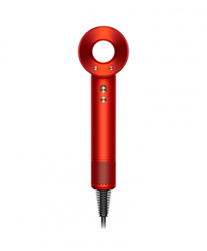 На фото изображено Фен Dyson Supersonic HD07, Topaz Orange