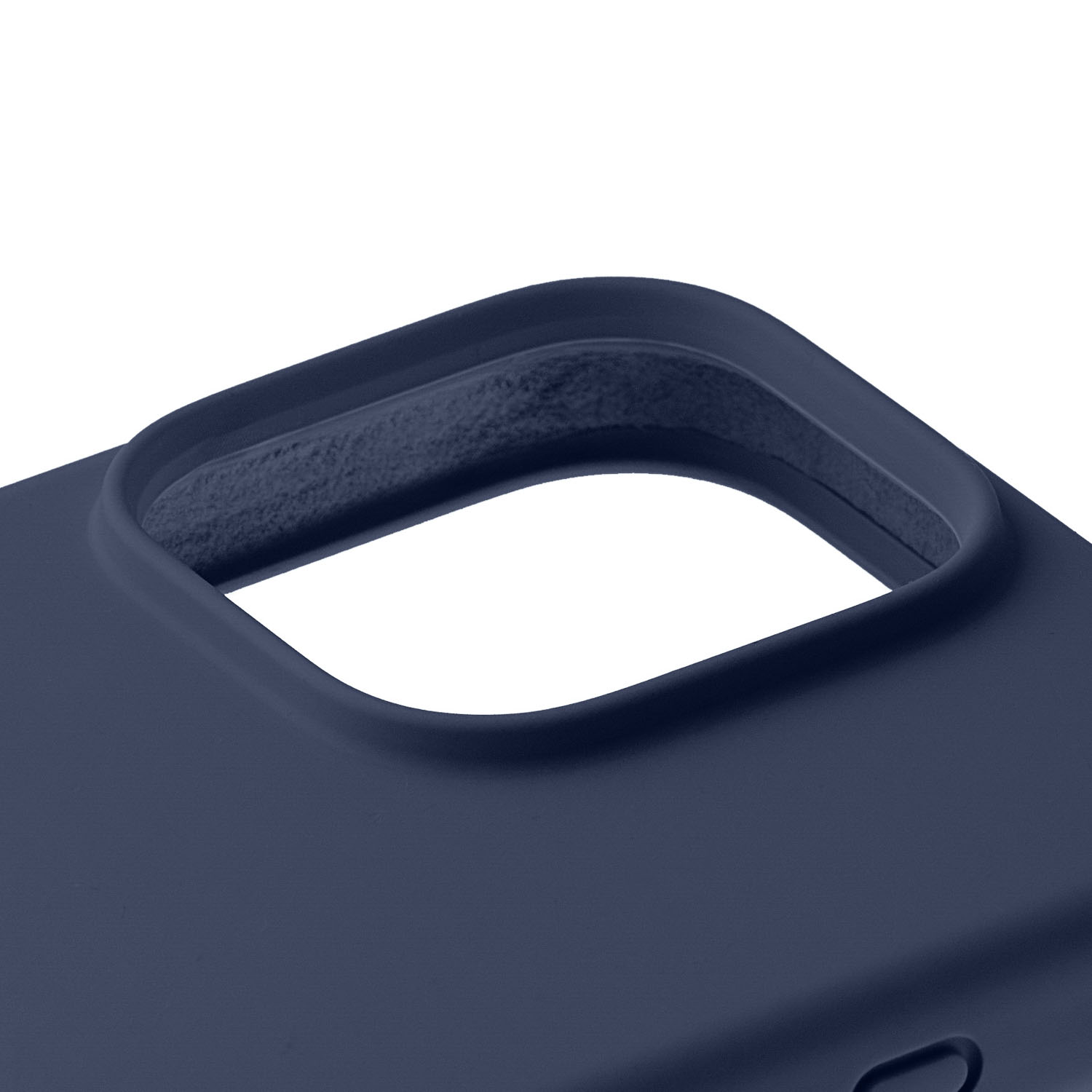 На фото изображено Чехол защитный uBear Touch Mag Case для iPhone 16 Pro Max, темно-синий