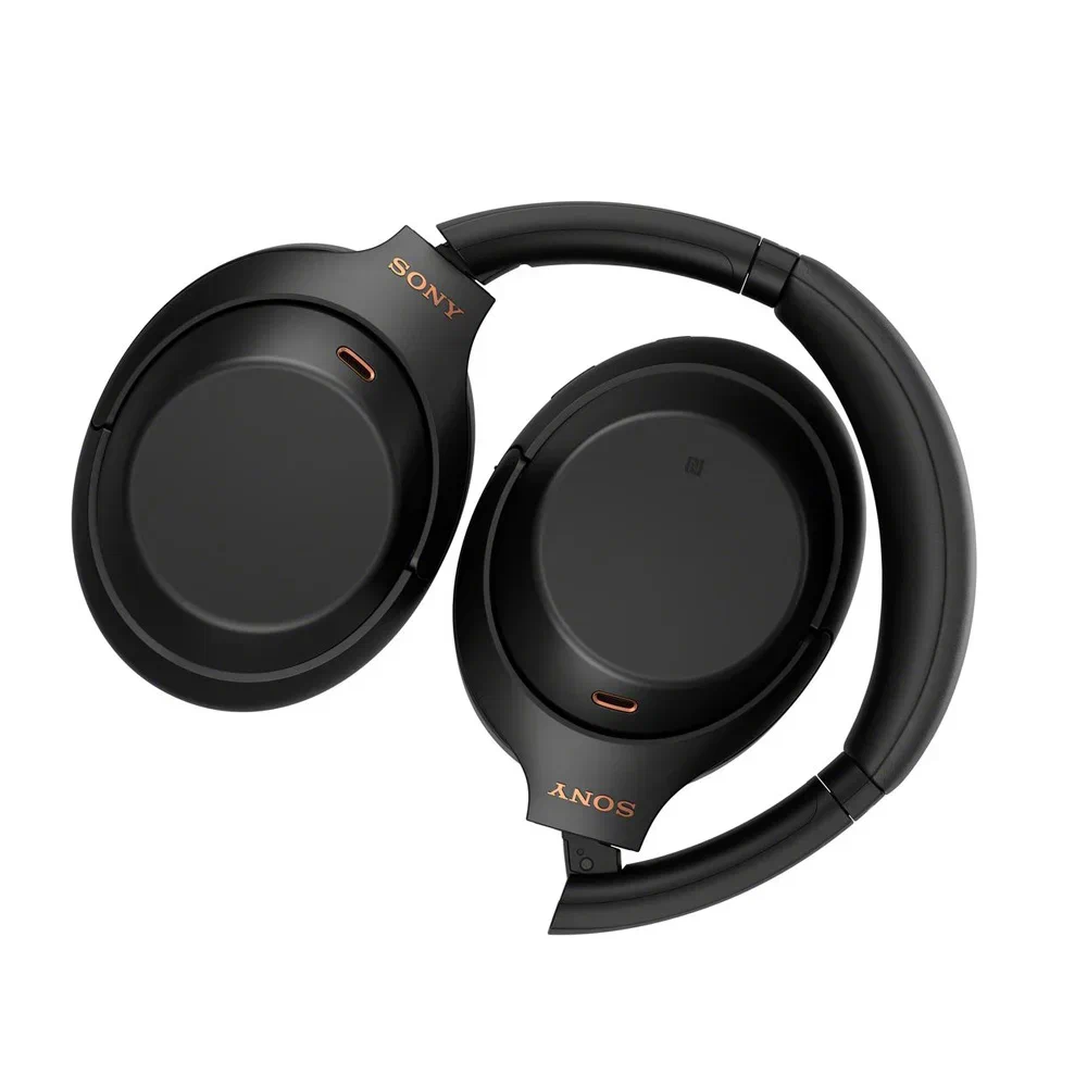 На фото изображено Беспроводные наушники Sony WH-1000XM4, Чёрный
