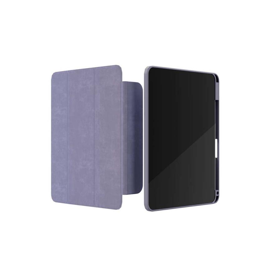 На фото изображено Защитный чехол VLP Split Folio для Apple iPad Air 13 (M2/M3), лавандовый