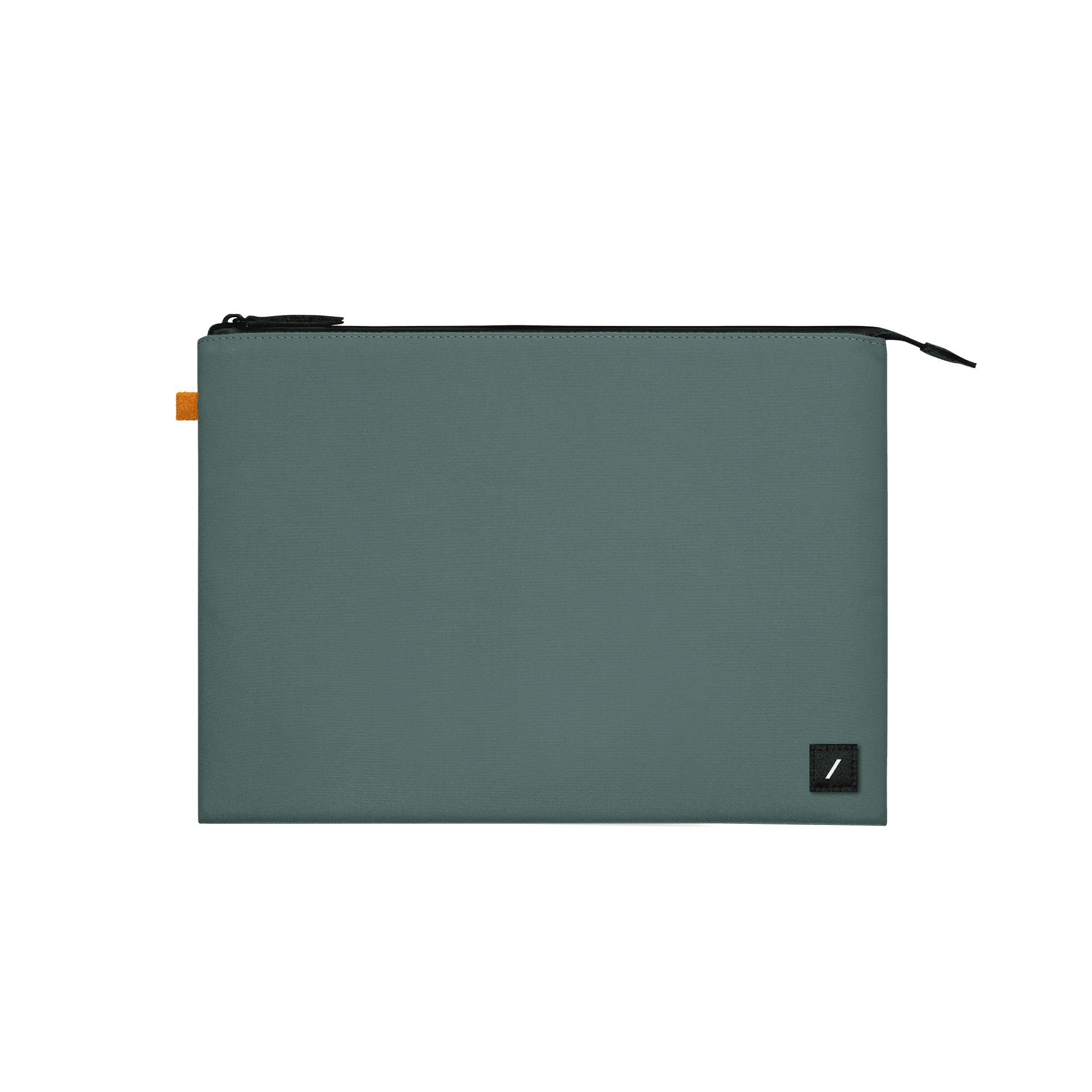 На фото изображено Чехол-коверт Native Union Stow Lite Sleeve 16", зеленый