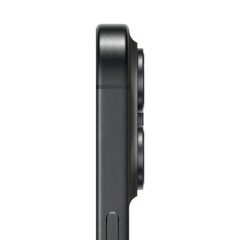 На фото изображено Apple iPhone 15 Pro, 1 ТБ, Титановый чёрный