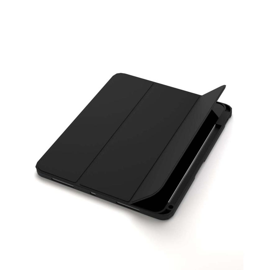 На фото изображено Защитный чехол VLP Split Folio для Apple iPad Air 13 (M2/M3), чёрный