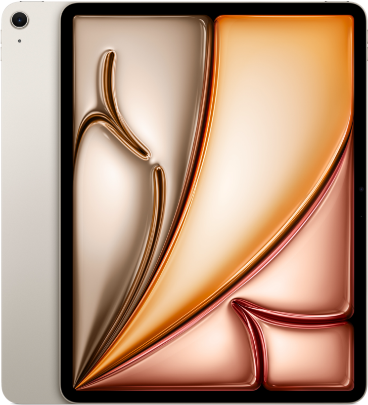 Apple iPad Air M3 (2025) 13” дюймов Wi-Fi 128 ГБ, Сияющая звезда Apple iPad Air M3 (2025) 13” дюймов Wi-Fi 128 ГБ, Сияющая звезда
