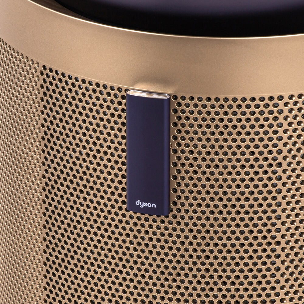 На фото изображено Dyson Purifier Big+Quiet Formaldehyde BP04 Prussian Blue\Gold