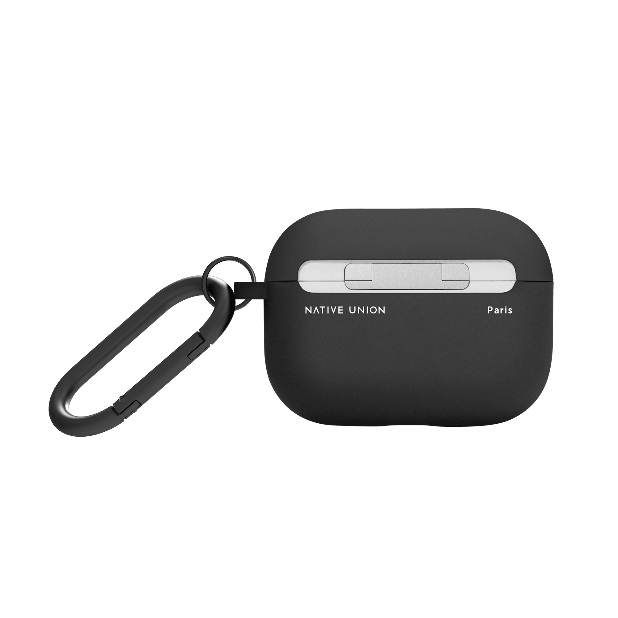 На фото изображено Чехол Native Union Roam Case для AirPods Pro, черный