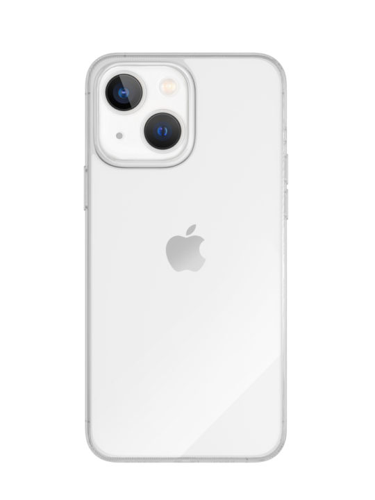 На фото изображено Чехол защитный VLP Crystal case для iPhone 14 Plus, прозрачный