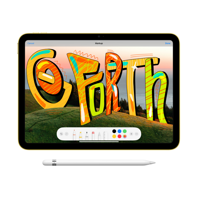 На фото изображено Apple iPad 11" (A16) Wi-Fi + Cellular 256 ГБ, Розовый