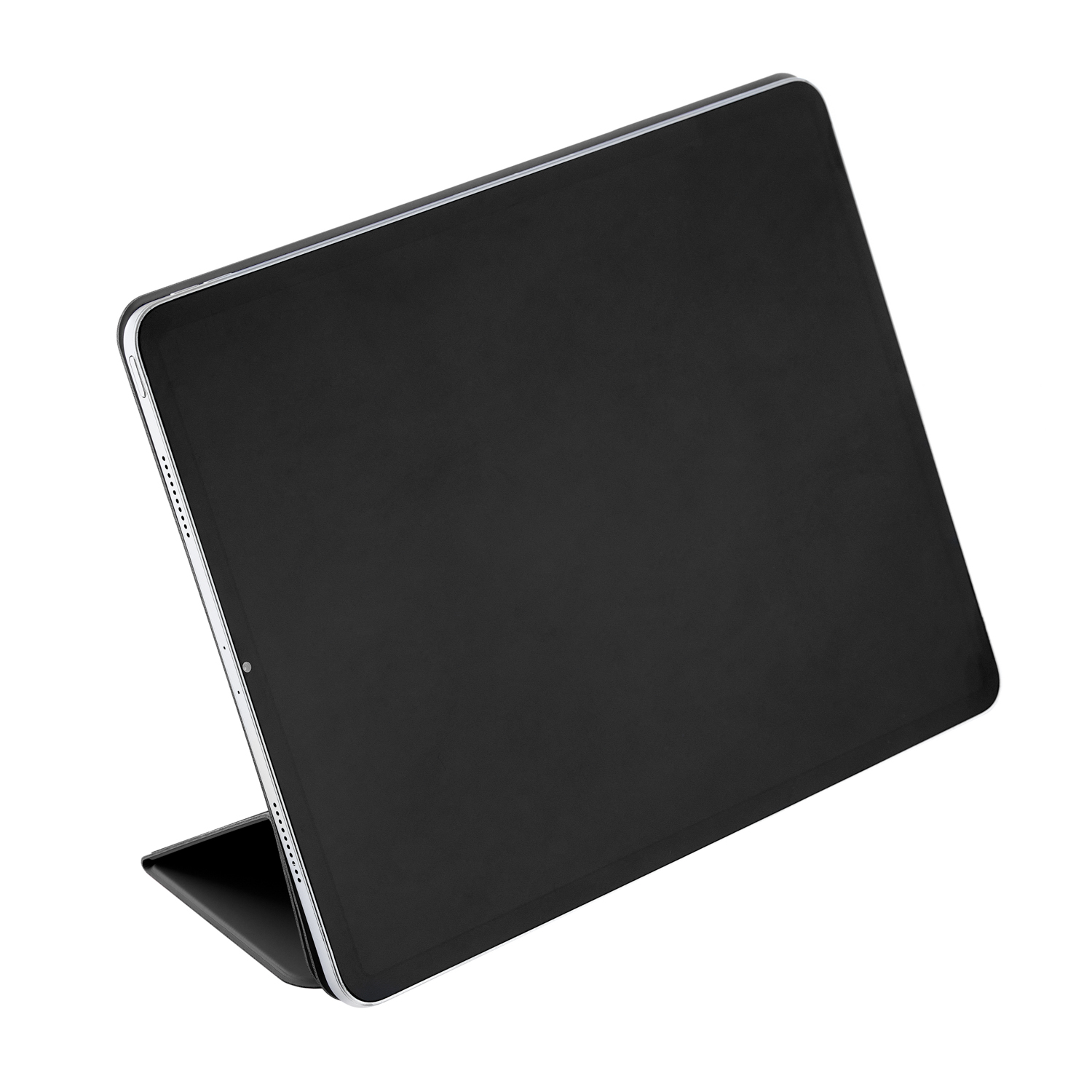 На фото изображено Чехол uBear Touch case для iPad Pro 12,9”, soft-touch, тёмно-серый