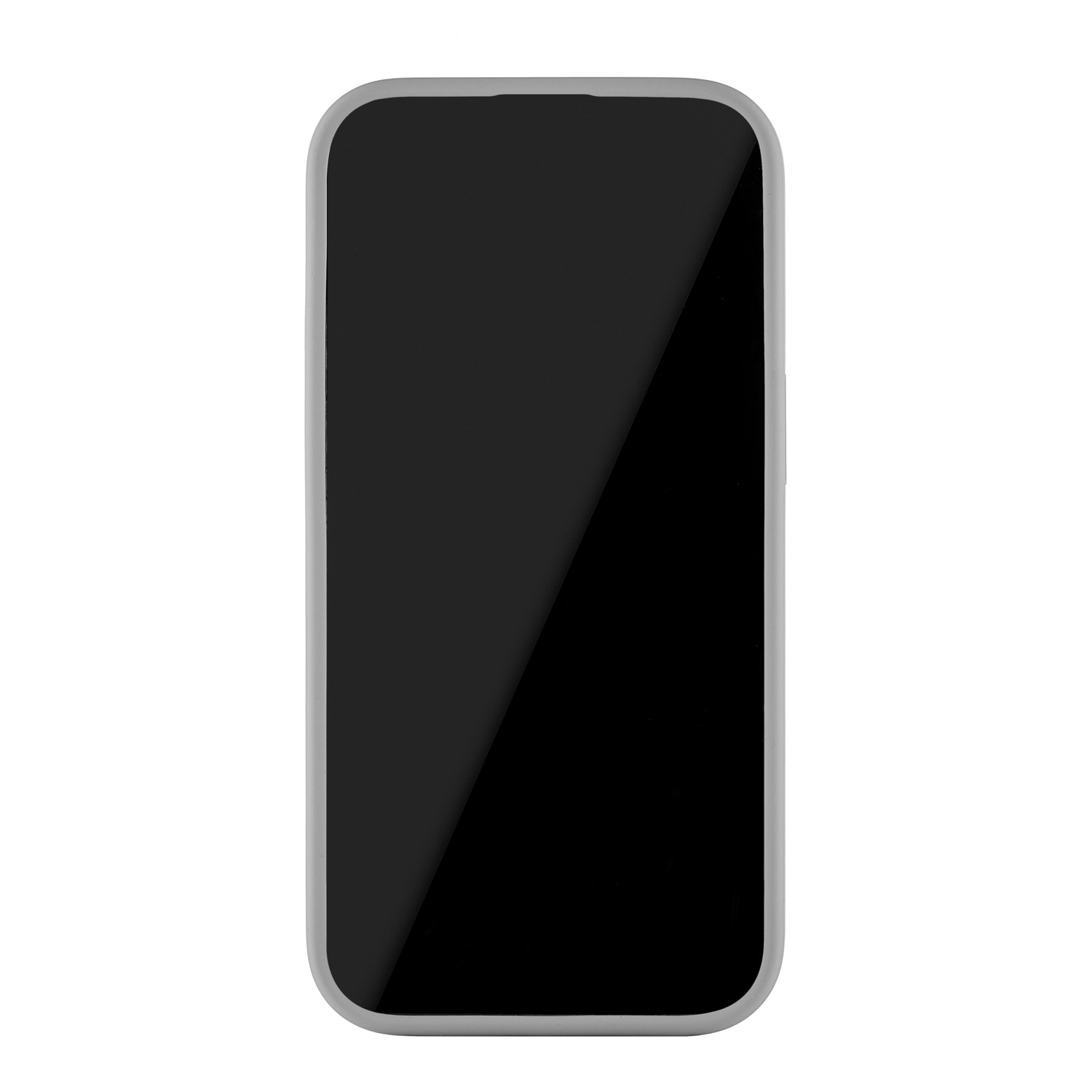 На фото изображено Чехол защитный uBear Touch Mag Case для iPhone 15, серый