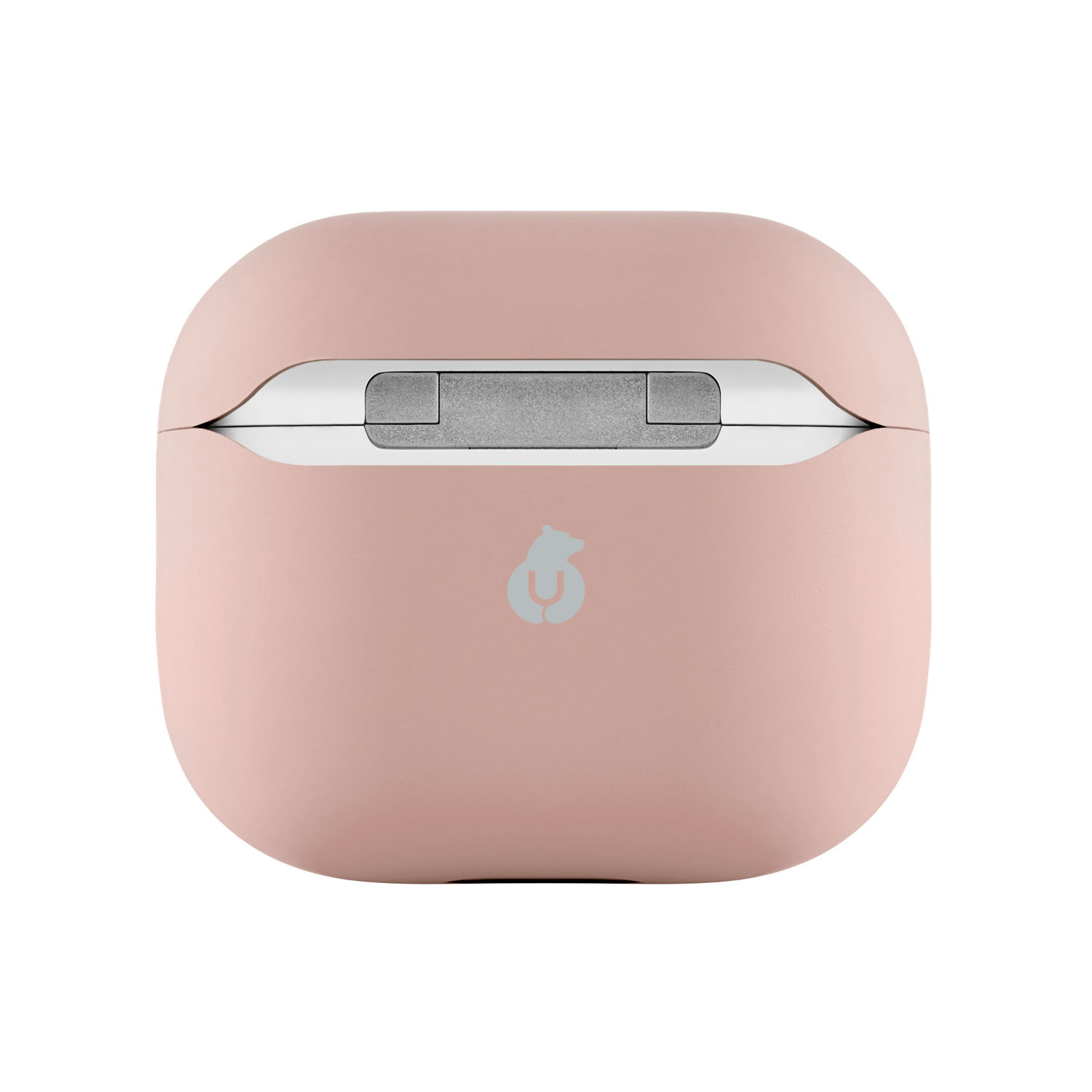 На фото изображено Защитный чехол Touch Pro для Airpods 3, усиленный, розовый