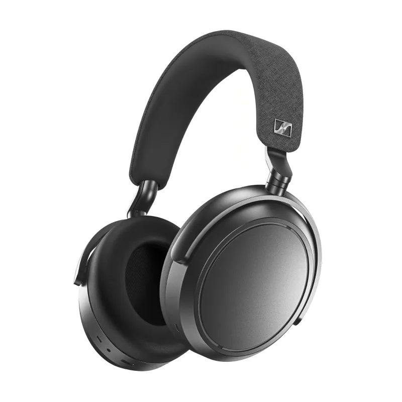 На фото изображено Беспроводные наушники Sennheiser Momentum 4 Wireless, графит