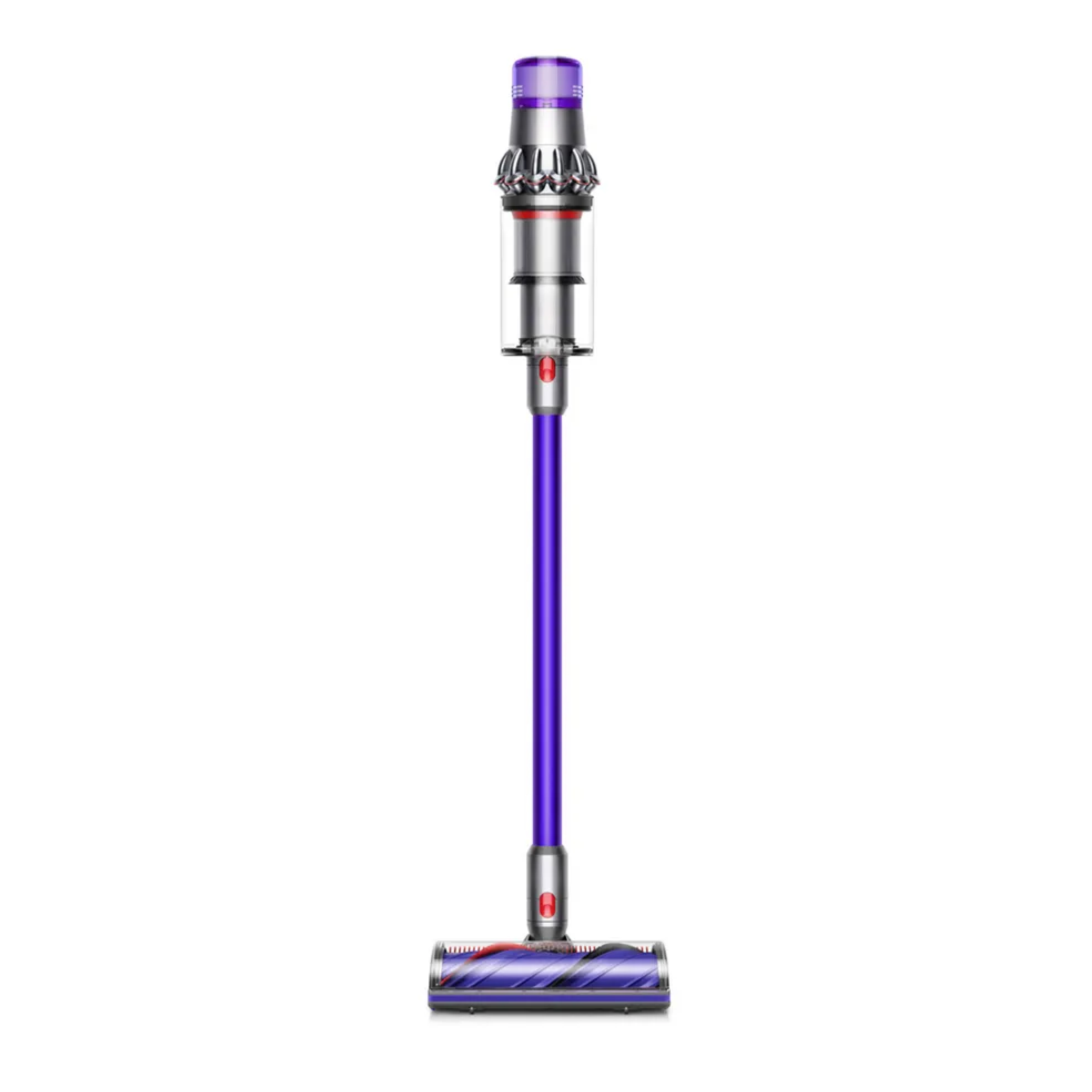 На фото изображено Dyson V11 Advanced, Nickel/Purple