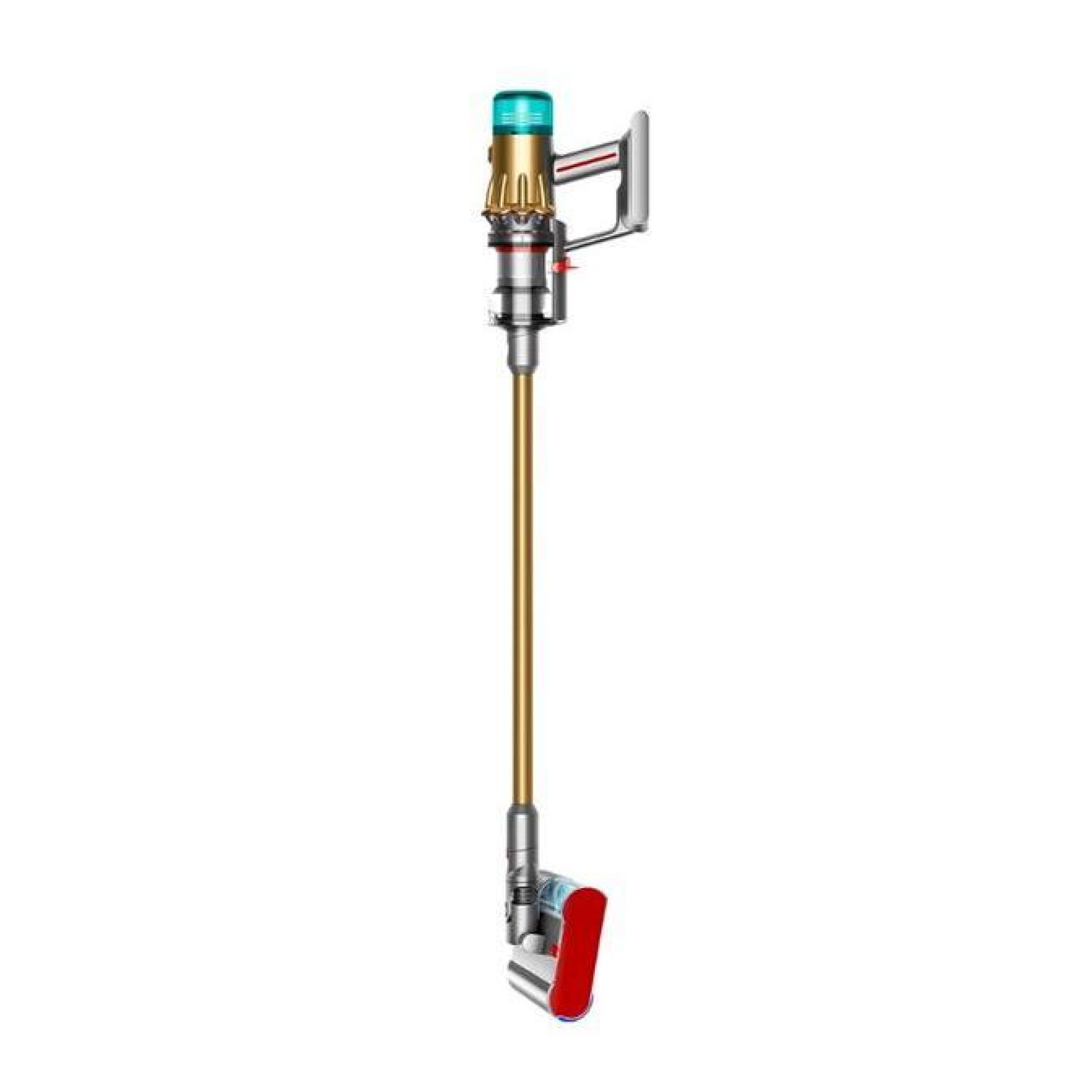 На фото изображено Dyson V12s Detect Slim Submarine Complete, Gold/Gold