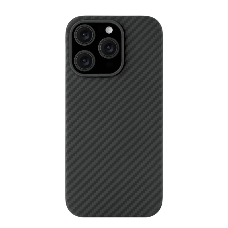 Фото Чехол защитный uBear Supreme Case для iPhone 16 Pro, ультратонкий, черный На фото изображено Чехол защитный uBear Supreme Case для iPhone 16 Pro, ультратонкий, черный