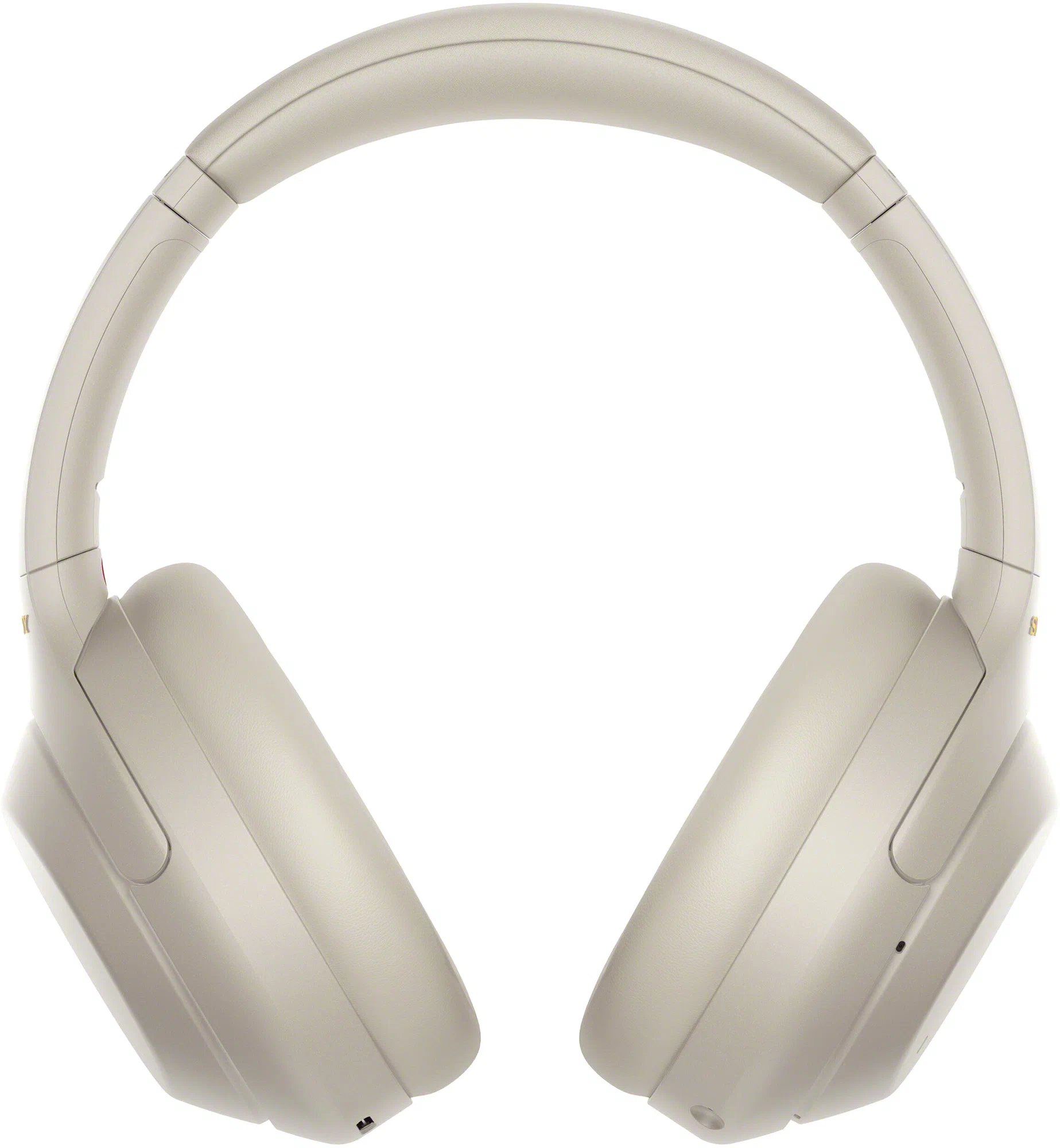 На фото изображено Беспроводные наушники Sony WH-1000XM4, Бежевый