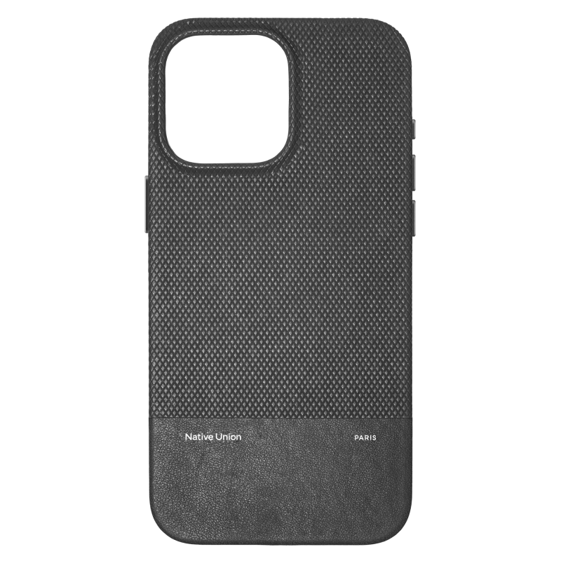 Фото Чехол Native Union (RE)Classic Case MagSafe для iPhone 16 Pro Max, чёрный На фото изображено Чехол Native Union (RE)Classic Case MagSafe для iPhone 16 Pro Max, чёрный