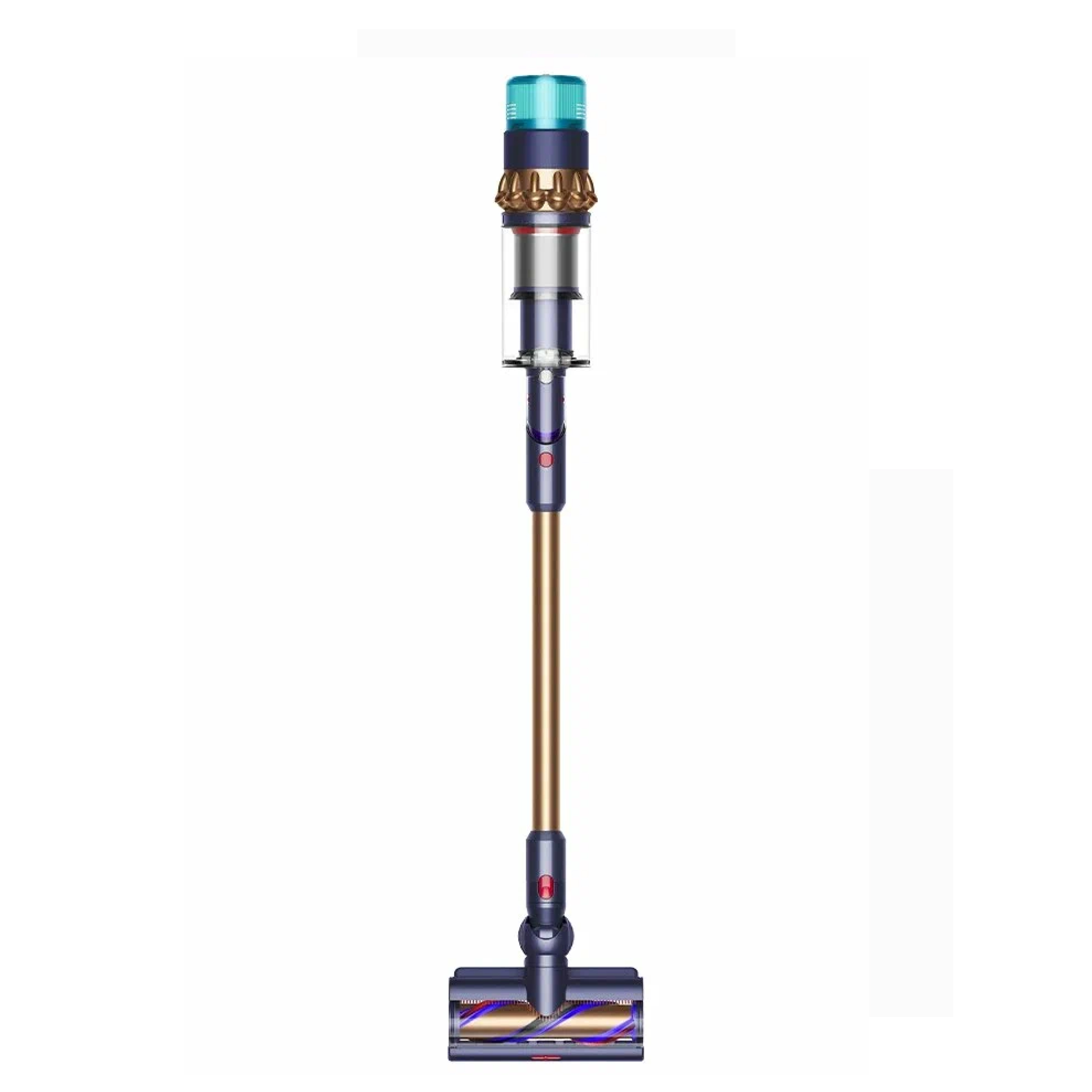 На фото изображено Dyson Gen5 Detect Absolute, Blue/Copper