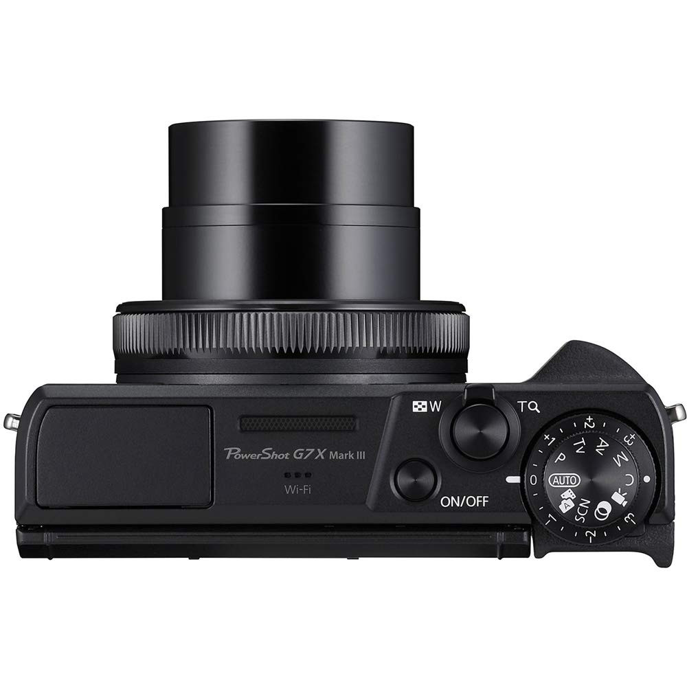 На фото изображено Canon G7x Mark III Black