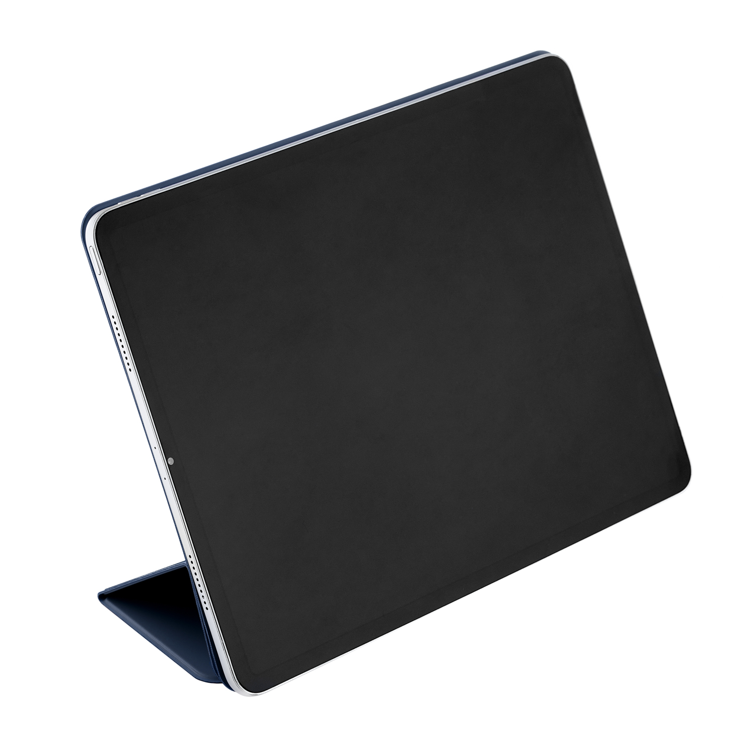 На фото изображено Чехол uBear Touch case для iPad Pro 12,9”, тёмно-синий