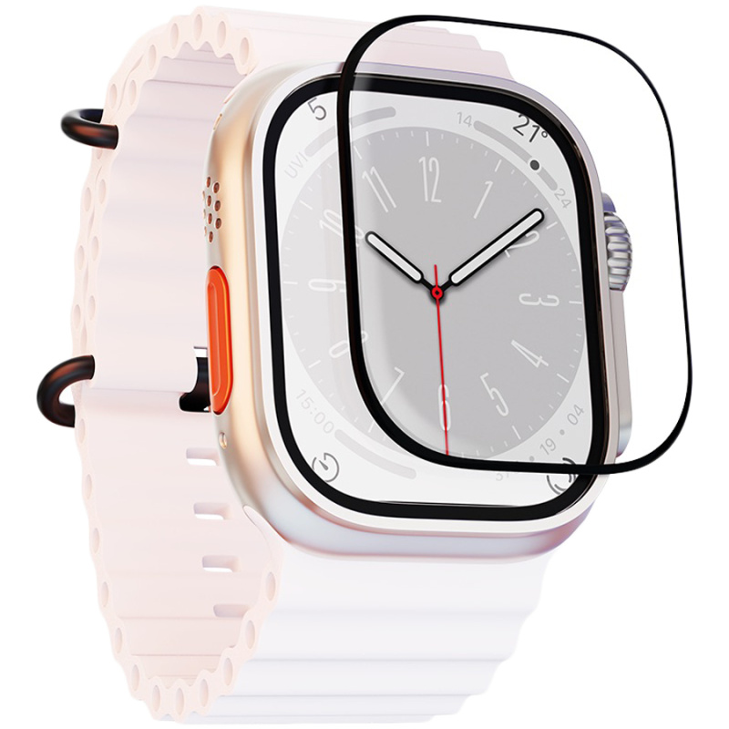 На фото изображено Защитное стекло VLP для Apple Watch Ultra 49 мм