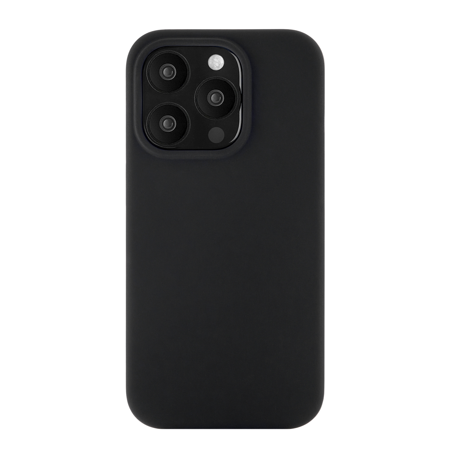 На фото изображено Чехол защитный uBear Touch Mag Case для iPhone 15 Pro, черный