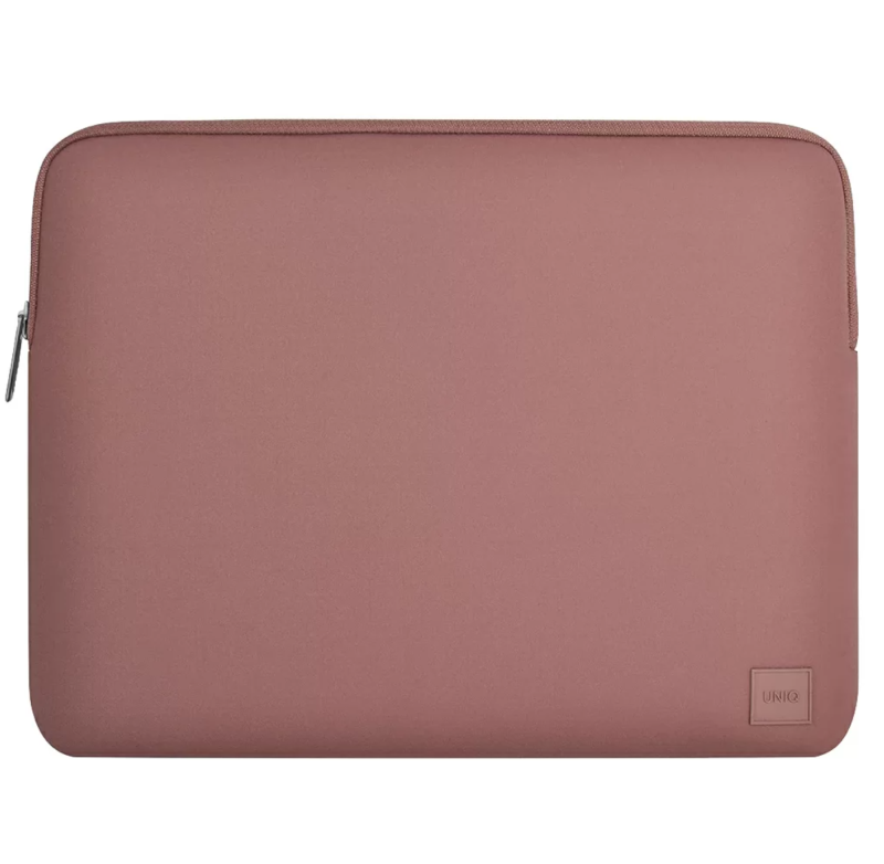 Фото Чехол-сумка Uniq для ноутбуков 14" Cyprus Neoprene Laptop sleeve, розовый На фото изображено Чехол-сумка Uniq для ноутбуков 14" Cyprus Neoprene Laptop sleeve, розовый