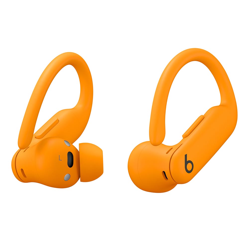 На фото изображено Беспроводные наушники Beats Powerbeats Pro 2, оранжевый
