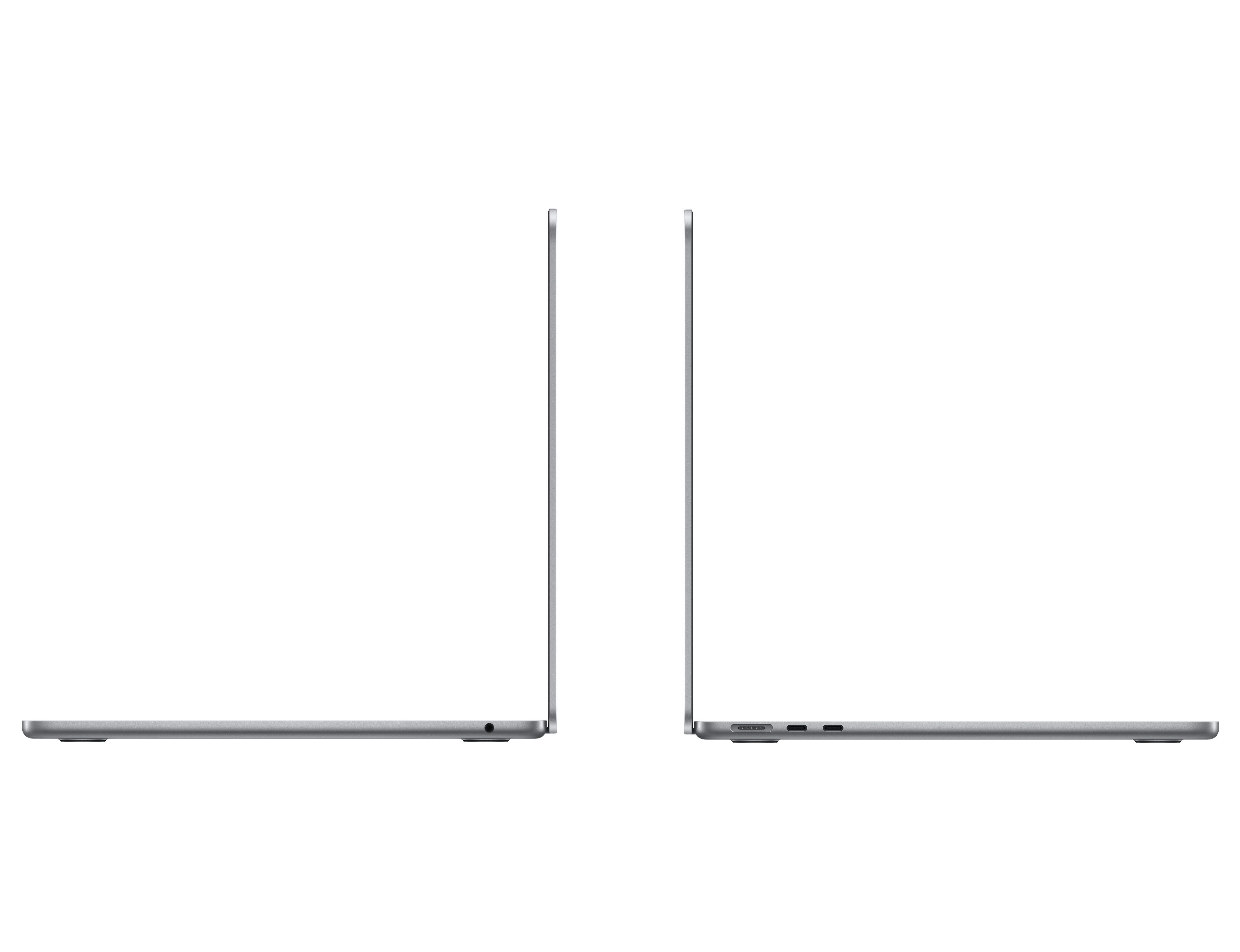 На фото изображено Apple MacBook Air 13” (M2, 8C / 8C, 2022), 16 ГБ, 256 ГБ SSD, Серый космос