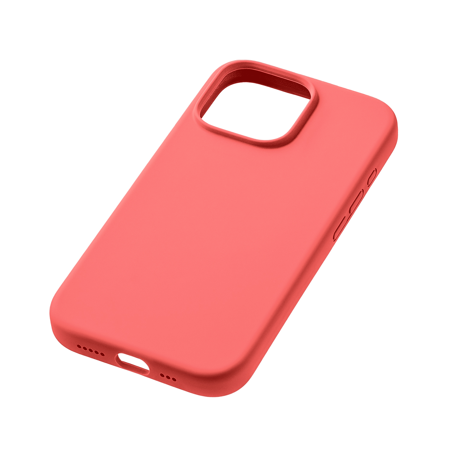 На фото изображено Чехол защитный uBear Touch Mag Case для iPhone 16 Pro Max, розовый